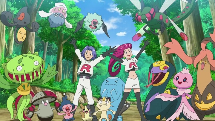 Team Rocket thực sự đã thu thập được rất nhiều Pokémon dễ thương