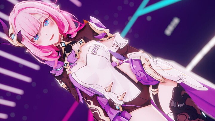 [Honkai Impact 三MMD] Wanita peri merah muda yang sangat besar hingga dia memakai cetakannya♪