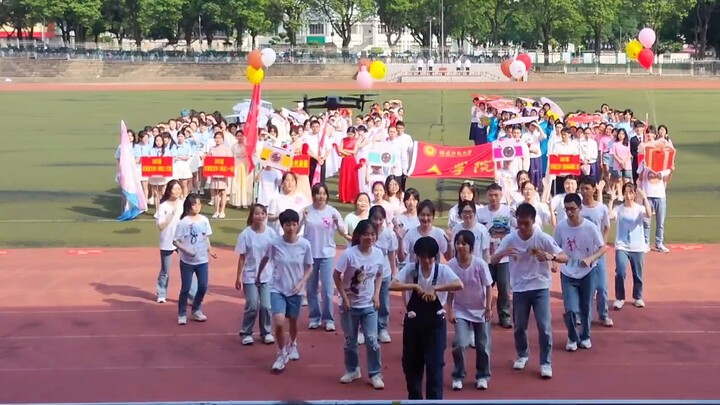 【Duck Duck Dance】Fujian Normal University College of Arts Sports Meeting/The second fan up self-arra