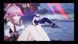 【Genshin Impact MMD／4K／60FPS】Raiden Ei & Yae Miko【Chocolate Cream】