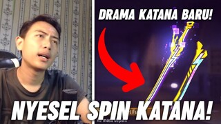 MENYESAL SPIN KATANA FF TERBARU :(