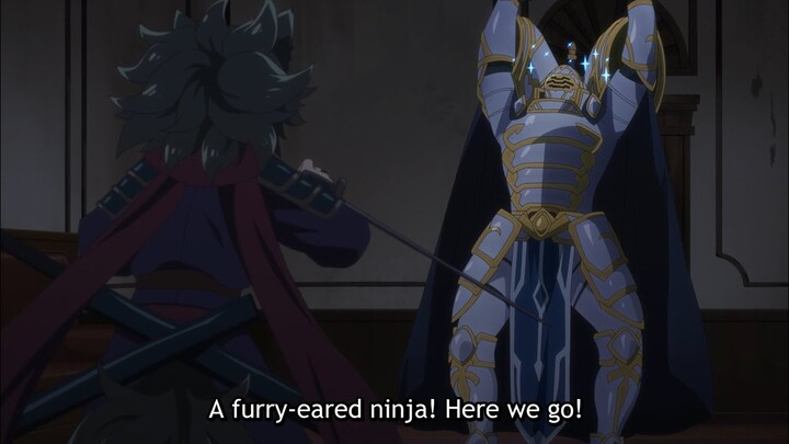 Arc finally met a furry-eared ninja | Gaikotsu Kishi-sama, Tadaima Isekai e Odekakechuu