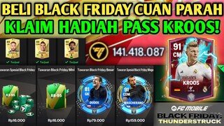 DAPET BANYAK KOIN DAN PEMAIN GG DI BLACK FRIDAY! HADIAH PASS KROOS RULEBREAKERS FC MOBILE YUAHPLAY!