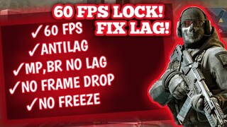 CONFIG COD MOBILE SEASON 8 | SMOOTH EXTREME 60FPS ANTILAG | CALL OF DUTY MOBILE FIX LAG