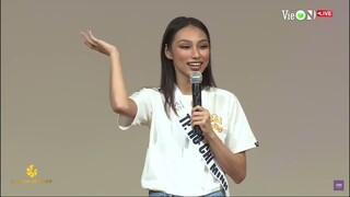 Bảo Ngọc (Ngọc Mint) thuyết trình Hoa Hậu Hoàn Vũ Việt Nam 2022 Miss Universe Vietnam 2022