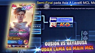 GUSION VS HAYABUSA, UDAH LAMA GAMAIN MCL, PAKAI HAYA JIKA MUSUH PICK GUSION