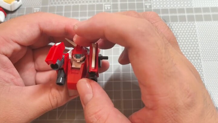 [Classic old model] The two sides of the "Crazy Li" Gundam! An example of reprinting without price r