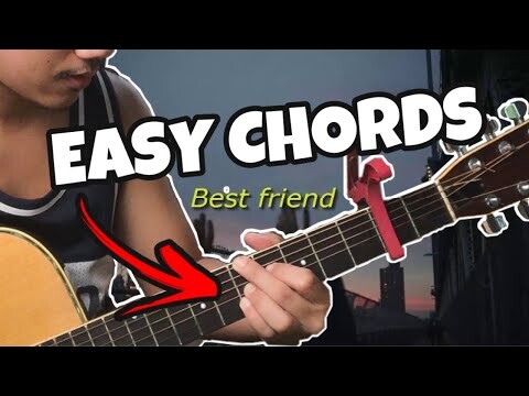 Best Friend EASY GUITAR Tutorial \ Rex Orange County