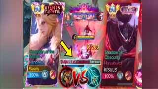 LANCELOT VS HAYABUSA! BEGINI CARA MAIN LANCELOT LAWAN HAYABUSA! | TOP GLOBAL LANCELOT ~ MLBB