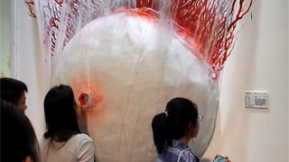 如果只活在别人的窥探中，那终究只有束缚和纠缠-央美毕业展