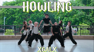Ah Woo~ Seven wolves from heaven and earth begin to invade! XG - HOWLING full song practice room