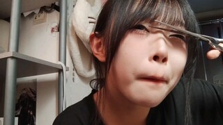 浪费你一分钟看我剪刘海