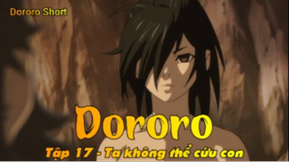 Dororo Tập 17 - Ta không thể cứu con