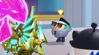 Egg Boy Party: Brother Lang was kicked out of the security team? He fought the mecha boss and ended 