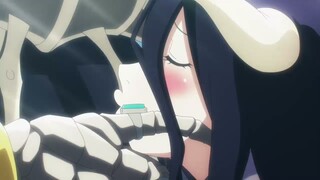 Ainz KISSES Albedo on the Cheek - Overlord Season 4 Episode 3