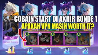 COBA PAKAI VPN DI AKHIR RONDE 1 EVENT 515 CARNIVAL PARTY 2022 APAKAH MASIH BISA KETEMU BOT ?? | MLBB