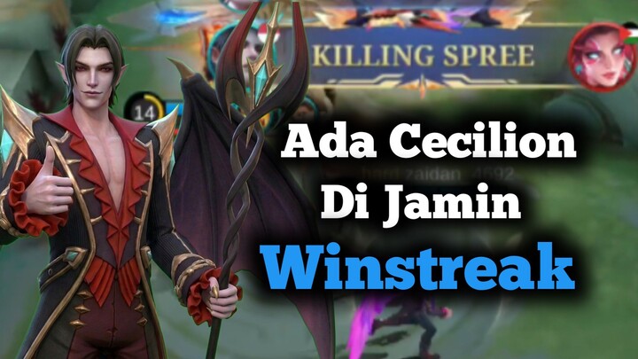 Cecilion Pembawa Winstreak