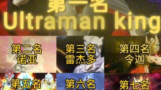奥特曼系列战力前十排行榜（个人观点）
