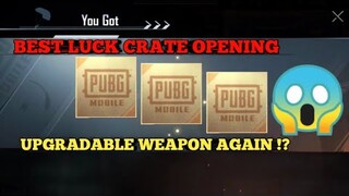 Luck will come to those who are patient ❤️ Best luck opening crate PUBG Mobile KR