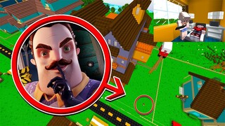 บินโดรนสำรวจ!! แต่ดันเจอ...ลุงข้างบ้านลึกลับ เจอสิ่งที่ไม่คาดคิด! (Minecraft บินโดรน)