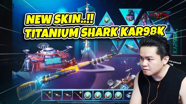 Titanium Shark Kar98K NEW SKIN Gacha PUBGM | PUBG Mobile