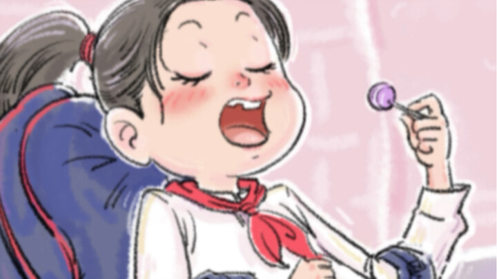 Lihat gaya santainya ini, sepertinya sering telat jemput anak nih!