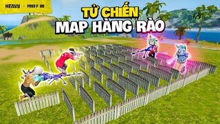 Xây mê cung bằng những hàng rào bắn nhau cực hại não | HEAVY Free Fire