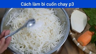 Cách làm bì cuốn chay p3