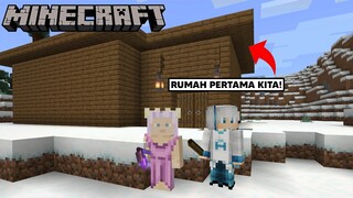 Aku & @AKUDAP Membuat Rumah Pertama Kita Di Minecraft!  - Minecraft Survival Indonesia (1)