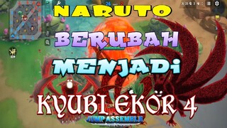 NARUTO BERUBAH MENJADI KYUBI EKOR 4 #JUMP ASSEMBLE