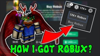 I GOT ROBUX I BECOME RICH I ROBUXER - ROBLOX