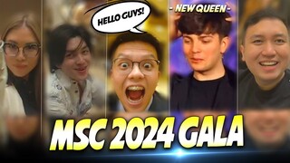 [CUT] MSC 2024 GALA RED CARPET . . . 😮