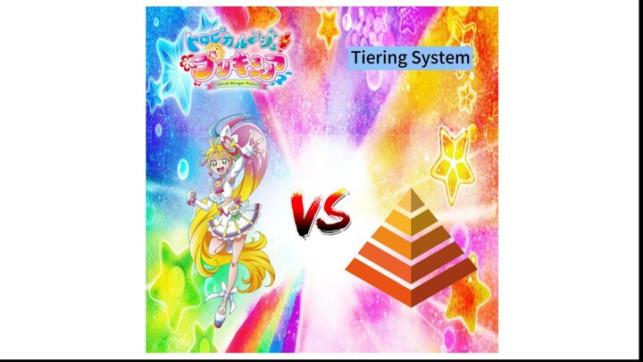 Cure Summer (Tropical-Rouge Precure series) VS Tiering System & Speed Scale