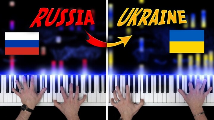 Russia ft. Ukraine! PEACEFUL PIANO BATTLE