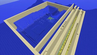 Minecraft: Sang jangkar bosan di rumah dan menggunakan spons untuk menguras kuil bawah air!