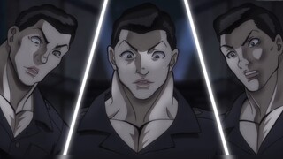 Episode 6 of "Hanma Baki", the second young master VS the triplets