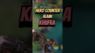 Hero counter alami khufra #mlbb #mlbbcreatorcamp #mlbbshorts #mobilelegends