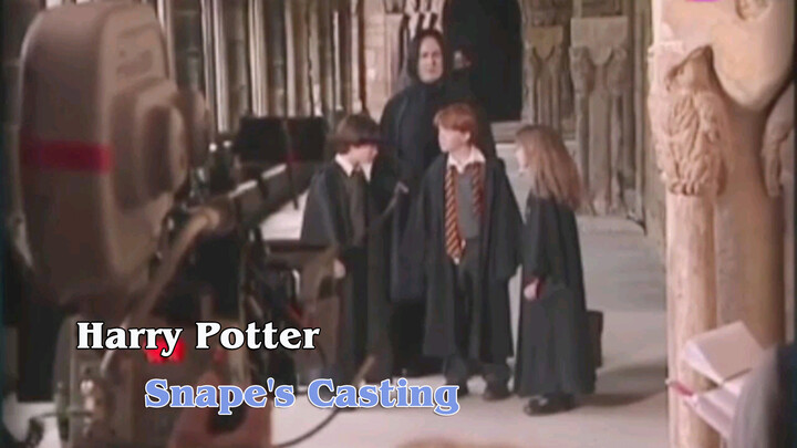 [Remix]The casting process of Snape|<Harry Potter>