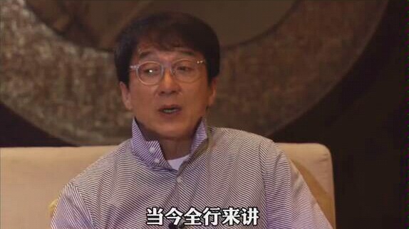 Only Jackie Chan would dare say something like this! "Over the Top"