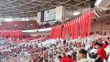 stadion kebanggaan Indonesia GBK full merah