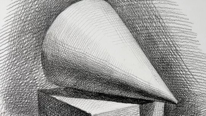 Immersive Hatching Practice with Geometric Shapes