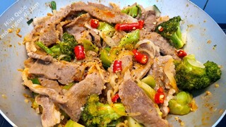 VÚ HEO XÀO SA TẾ món ăn ngon nhăm nhi tuyệt vời luôn - Hữu Quốc món ngon dễ làm