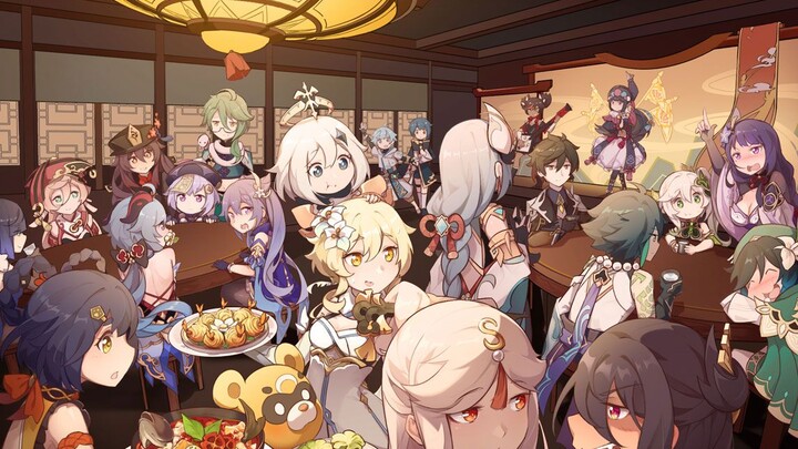 [Genshin Impact] Hu Tao: Zhongli! Are you sure I should pay for this table?