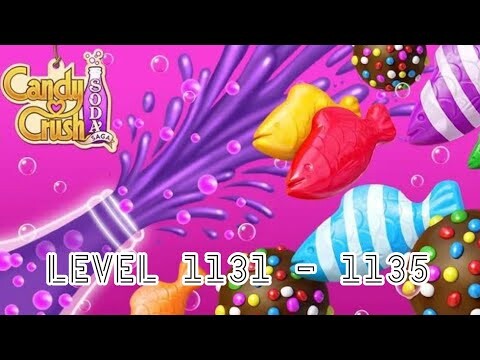 CANDY CRUSH SODA SAGA | LEVEL 1131-1135 | ZEPH & TYLER CHANNEL