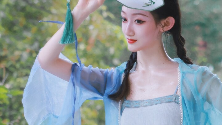 Múa cổ điển [Tìm kiếm làn gió xuân] | Quạt tròn | Một ngày nọ, một chàng trai sẽ đi du lịch hàng ngà