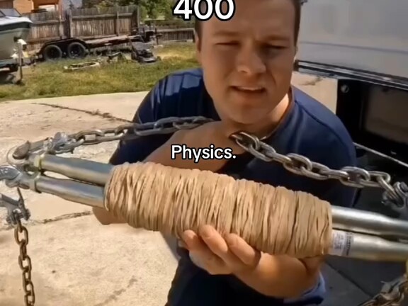 The pulling force is really strong.