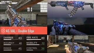 *NEW* AS VAL MYTHIC "DOUBLE EDGE" with TACTICAL RUN | COD MOBILE