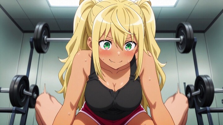 ANIME TRAINING 2 - Stront Girls  Dumbbell Nan Kilo Moteru