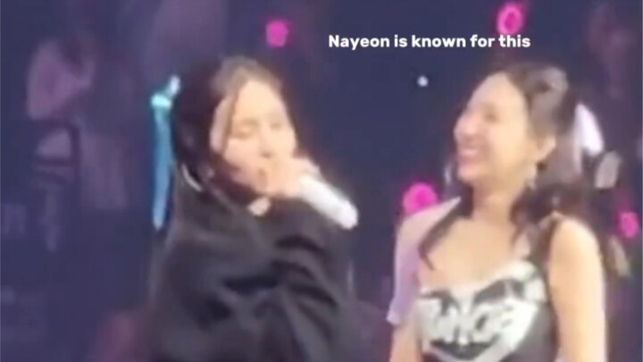 Chou Tzu-yu was caught imitating Minnie, and Nayeon couldn’t help but chuckle.