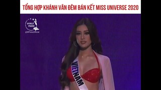 Khánh Vân trình diễn Bikini, Dạ hội tại Bán Kết Miss Universe 2020